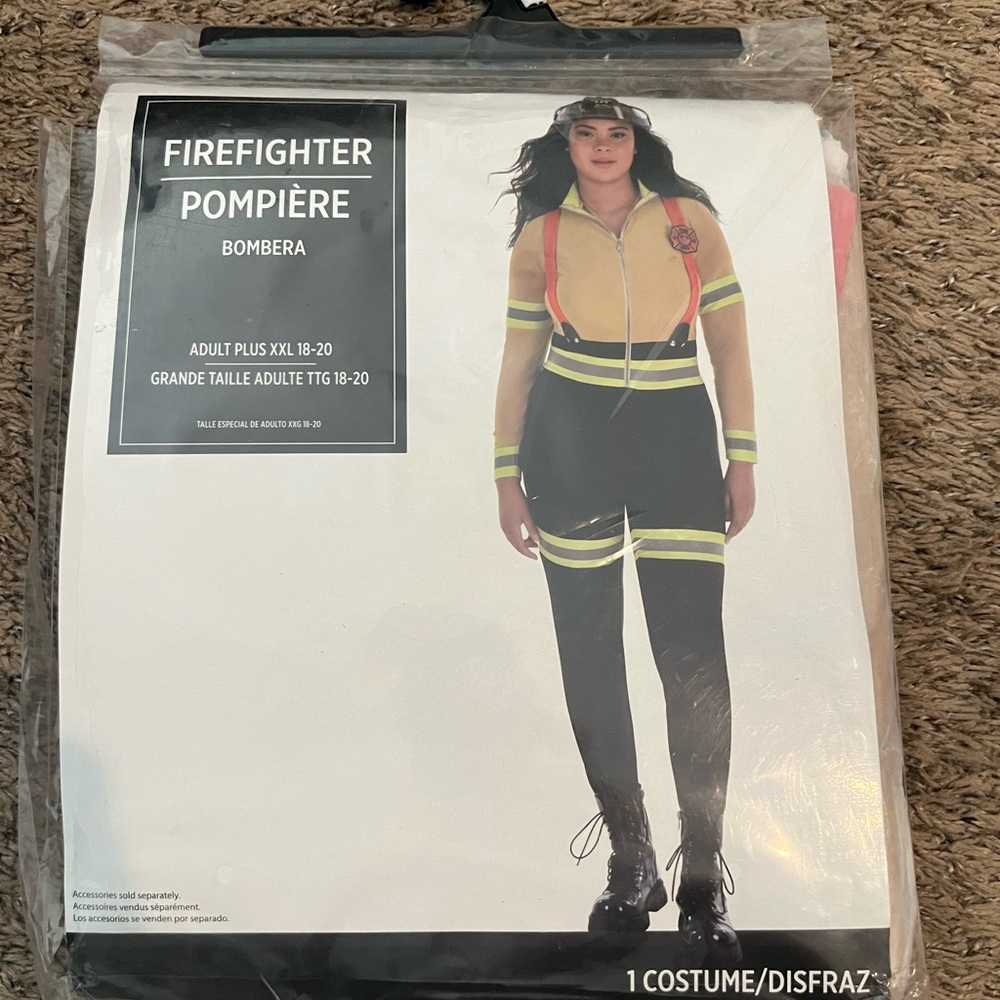 🆕 Plus size women’s Firefighter costume
